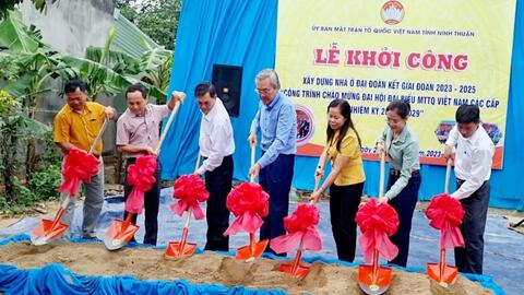Ninh Thuận phấn đấu xây 500 căn nhà mới cho người nghèo, cận nghèo