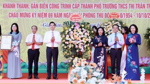 Xây dựng trường học đáp ứng các tiêu chí Nông thôn mới nâng cao
