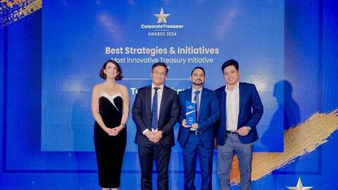 Techcombank lập hat-trick giải thưởng quốc tế với giải pháp quản trị nguồn vốn C-Cash