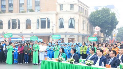 Hà Nội thi đua xây dựng TP sáng - xanh - sạch - đẹp