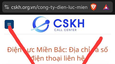 EVNNPC cảnh báo khẩn trang web giả mạo lừa đảo khách hàng