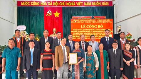 Xã biên giới Đăk Plô nỗ lực vươn mình cùng đất nước