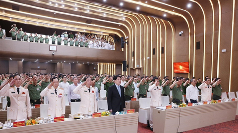 Chủ tịch nước Lương Cường dự hội nghị sơ kết 6 tháng đầu năm của Bộ Công an