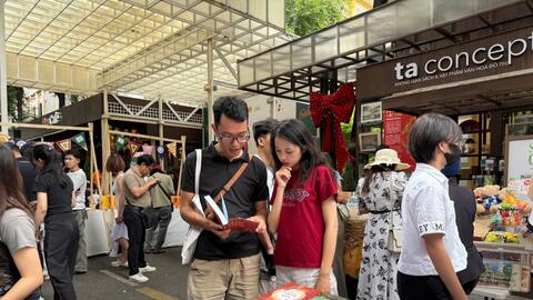 Nửa đầu 2025, đường sách TP Hồ Chí Minh thu hơn 31 tỷ đồng