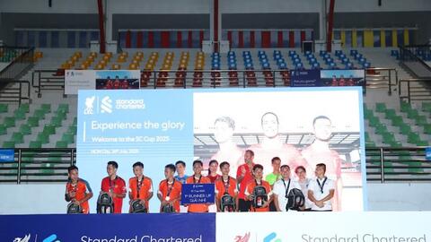 Cúp Standard Chartered 2025: Đã tìm thấy đội vô địch