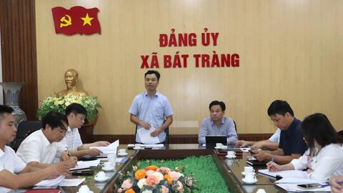 Bát Tràng sẵn sàng cho Đại hội Đảng bộ xã lần thứ I, nhiệm kỳ 2025 - 2030