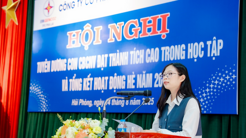 PPC tuyên dương con CBCNV đạt thành tích học tập xuất sắc năm 2025