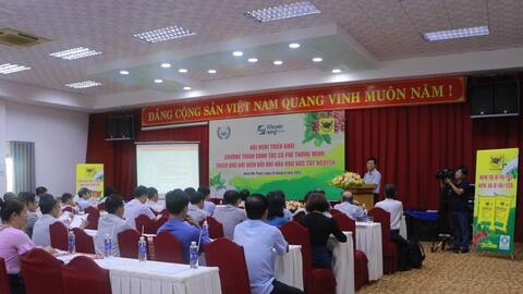 Phân bón Bình Điền hành trình mới cùng "Canh tác cà phê thông minh"