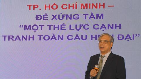 TP. Hồ Chí Minh: Cơ hội vươn tầm siêu đô thị công nghiệp, thương mại, dịch vụ