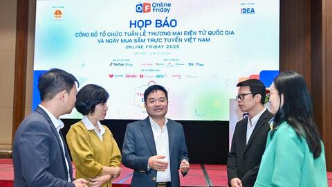 Họp báo công bố 'Tuần lễ Thương mại điện tử quốc gia và Ngày mua sắm trực tuyến 2025'