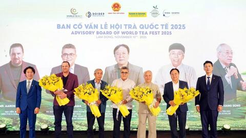Lễ hội Trà Quốc tế - World Tea Fest 2025 quy mô thế giới lần đầu tiên tổ chức tại Việt Nam