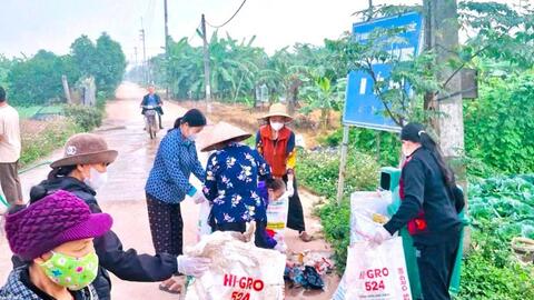 Xã Nam Phù tạo thói quen sản xuất nông nghiệp xanh
