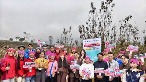 Lai Châu: Bình Lư đưa đào Tết, nhất chi mai lên TikTok Shop