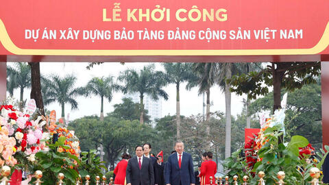 Tổng Bí thư Tô Lâm dự lễ khởi công xây dựng Bảo tàng Đảng Cộng sản Việt Nam