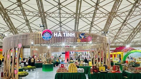 Đặc sản Hà Tĩnh ‘chào sân’ Hội chợ Mùa Xuân 2026