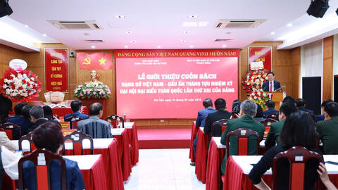 Ra mắt cuốn sách về dấu ấn thành tựu nhiệm kỳ Đại hội XIII của Đảng