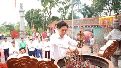 Sẵn sàng khai hội vật dân tộc truyền thống xã Dương Hoà