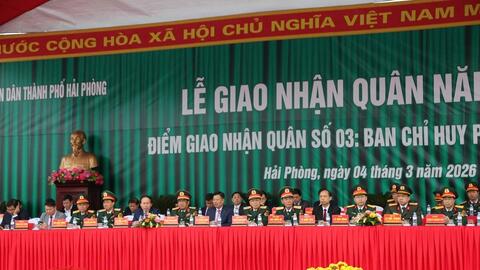 Hải Phòng tăng cường chính sách hậu phương quân đội giao nhận quân