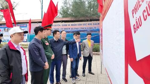 Đảo tiền tiêu Bạch Long Vĩ sẵn sàng cho ngày bầu cử sớm