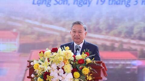 Phát biểu của Tổng Bí thư tại lễ khởi công xây dựng trường nội trú liên cấp ở 121 xã biên giới