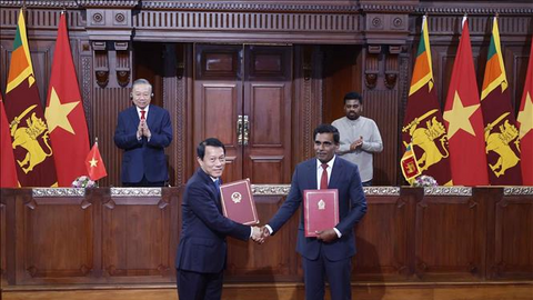 Việt Nam - Sri Lanka tăng cường trao đổi hợp tác