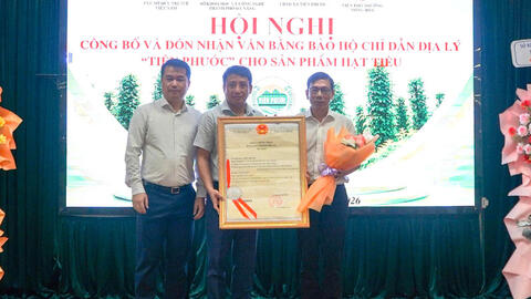  Đà Nẵng đón nhận bảo hộ chỉ dẫn địa lý tiêu 'Tiên Phước'