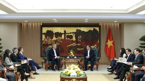 Phó Thủ tướng Thường trực Phạm Gia Túc tiếp đại diện Tập đoàn CIP (Đan Mạch)