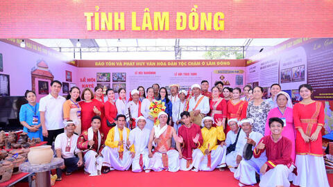 Lâm Đồng ghi dấu ấn tại Ngày hội Văn hóa dân tộc Chăm toàn quốc
