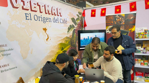 Cà phê Việt Nam gây ấn tượng tại Hội chợ Expo Café Chile