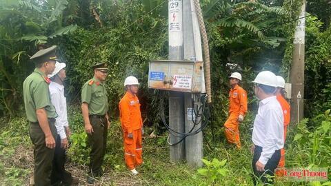 Điện lực Cần Thơ cảnh báo tình trạng trộm cắp vật tư, thiết bị điện