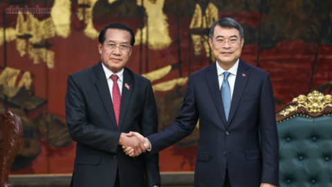 Thủ tướng Lê Minh Hưng: Việt Nam dành ưu tiên cao nhất cho việc củng cố, phát triển quan hệ với Lào
