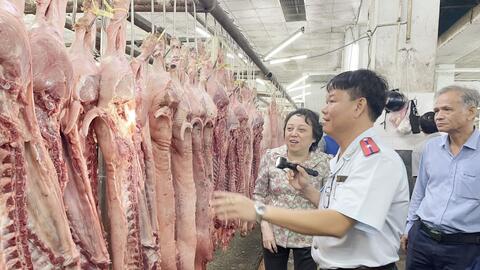 Tăng cường công tác kiểm dịch động vật, kiểm soát giết mổ, kiểm tra vệ sinh thú y