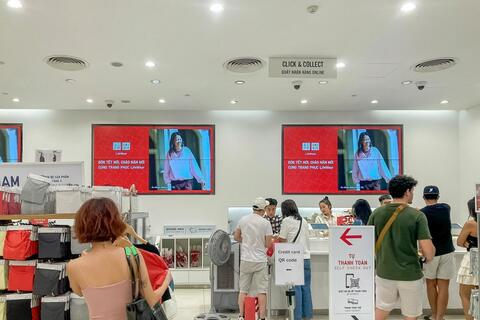 UNIQLO mở rộng khu vực giao hàng xuyên Tết