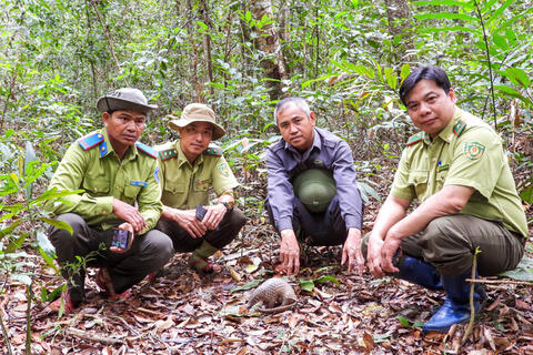 Gia Lai: Thả tê tê Java cùng nhiều động vật quý hiếm về rừng tự nhiên