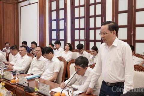 Thứ trưởng Trương Thanh Hoài: Vinachem phải tập trung xây dựng hai trung tâm thí nghiệm trọng điểm