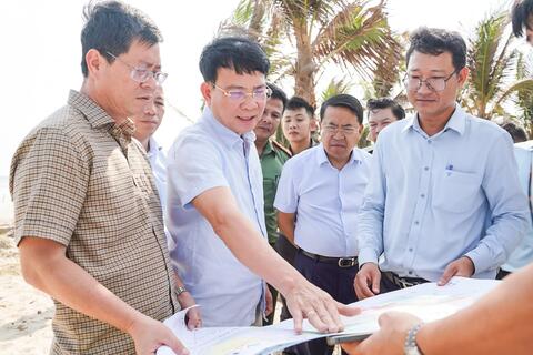 Lâm Đồng khảo sát khu vực dự kiến lập Khu kinh tế ven biển phía Nam