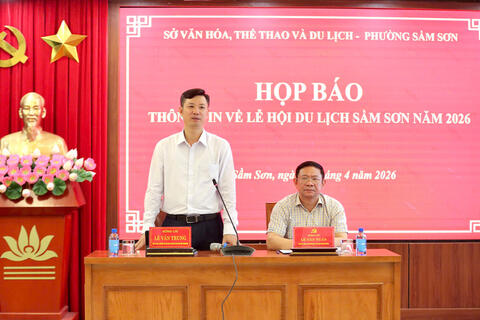 Biển Sầm Sơn 2026 với khát vọng rực rỡ, bứt tốc mùa hè