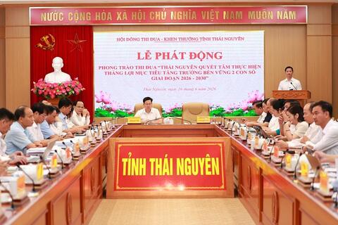 Thái Nguyên quyết tâm thực hiện mục tiêu tăng trưởng 2 con số