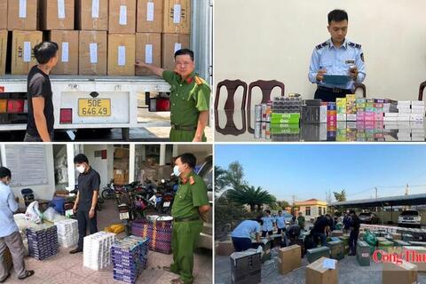 Gia Lai mạnh tay với hoạt động buôn bán, vận chuyển thuốc lá lậu