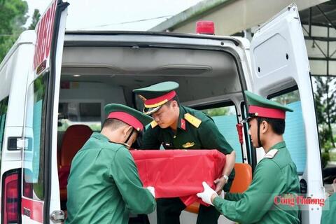 Cần Thơ bàn giao 670 mẫu sinh phẩm hài cốt liệt sĩ giám định ADN