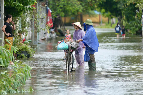 Thanh Hóa: 12 xã nguy cơ sạt lở cao, phát lệnh báo động II sông Yên