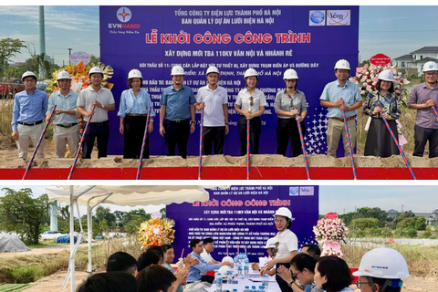 EVNHANOI đẩy mạnh đầu tư hạ tầng điện, đáp ứng nhu cầu phụ tải Thủ đô