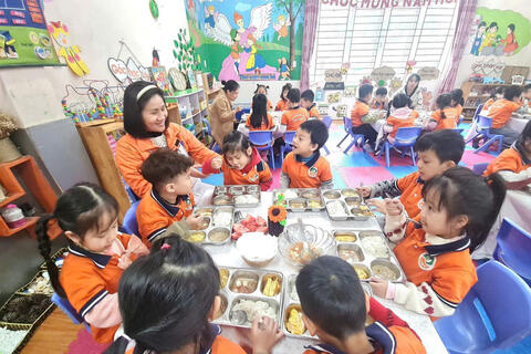 Quảng Ninh phát triển toàn diện cho trẻ mầm non