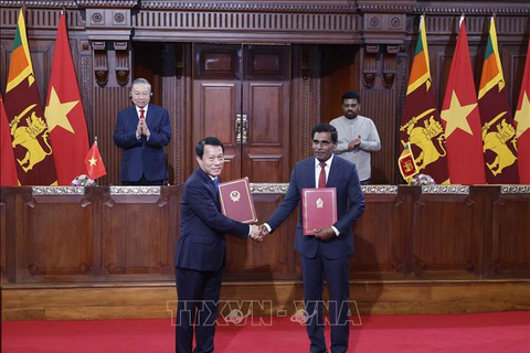 Việt Nam - Sri Lanka tăng cường trao đổi hợp tác
