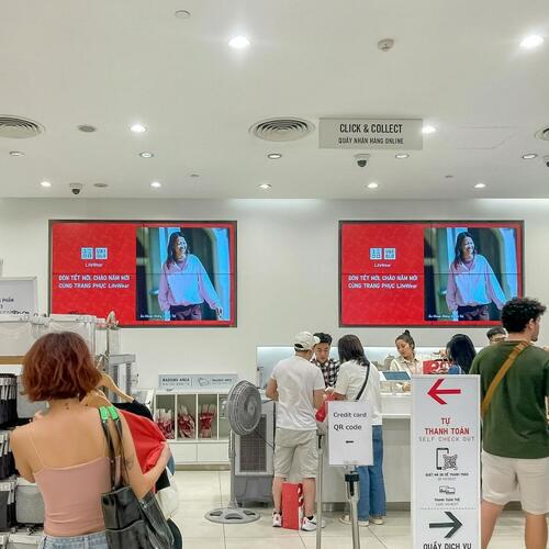 UNIQLO mở rộng khu vực giao hàng xuyên Tết