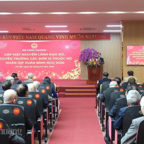 Bộ Công Thương gặp mặt nguyên lãnh đạo Bộ, thủ trưởng đơn vị qua các thời kỳ