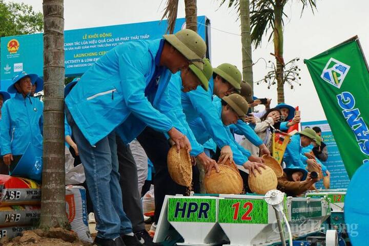 Nhân rộng mô hình lúa phát thải thấp, nâng hình ảnh hạt gạo Việt