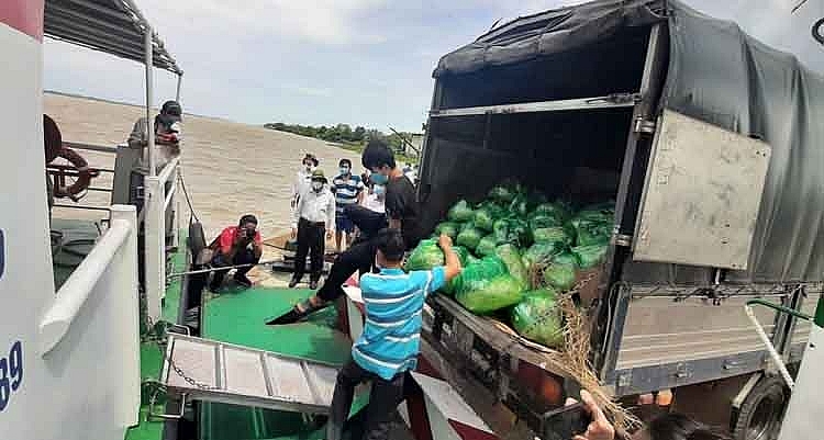 Hơn 400.000 tấn nông sản ở các tỉnh, thành phía Nam vẫn bí đầu ra