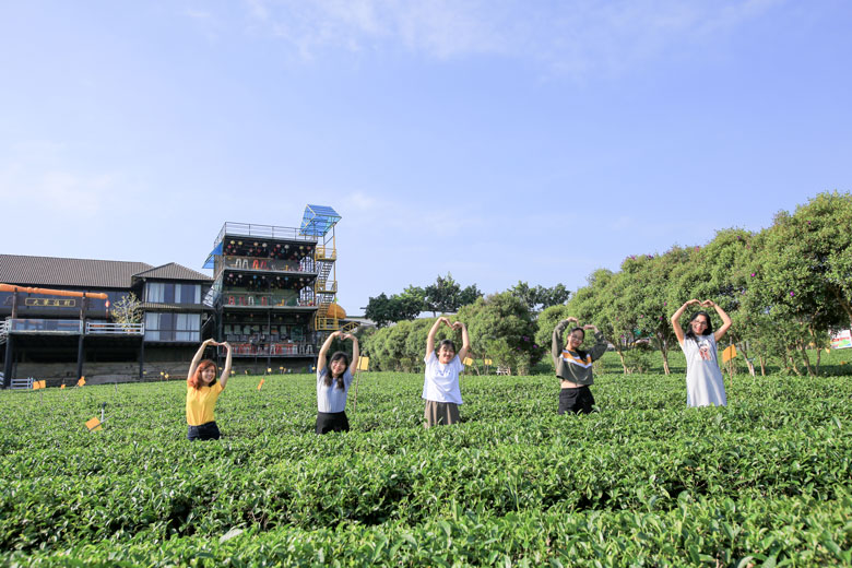 Khách ở Long Đỉnh Farm (Lâm Hà)