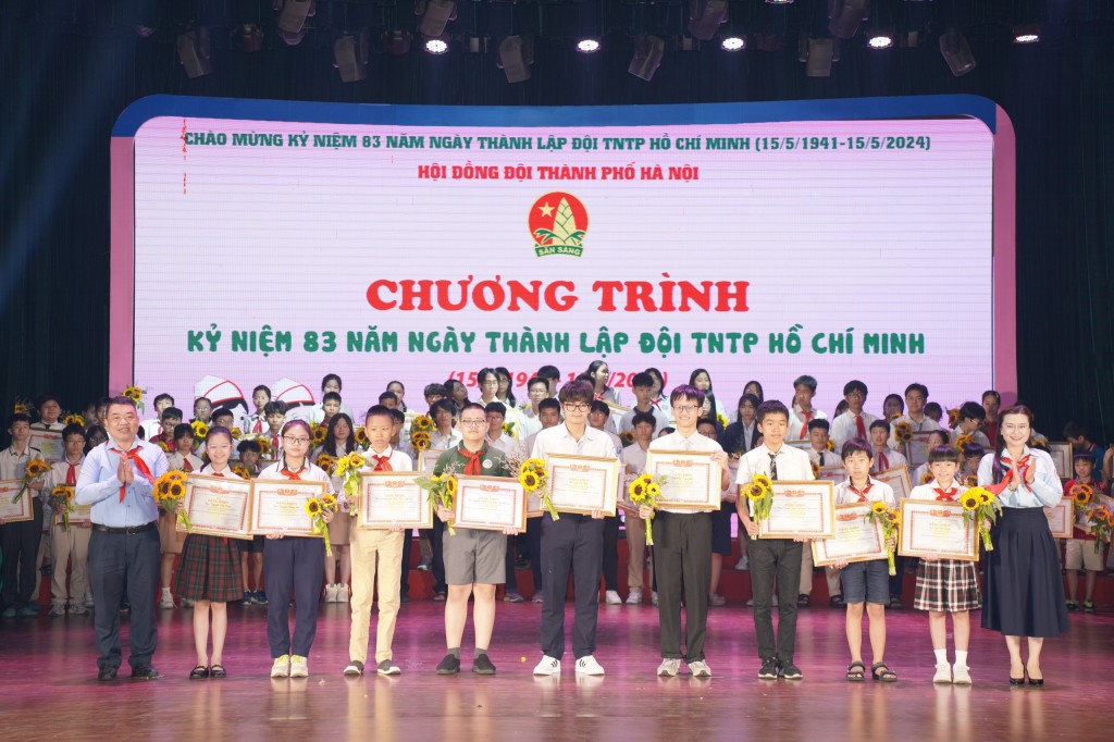 Thiếu nhi Thủ đô góp phần tô thắm thêm trang sử vàng của Đội